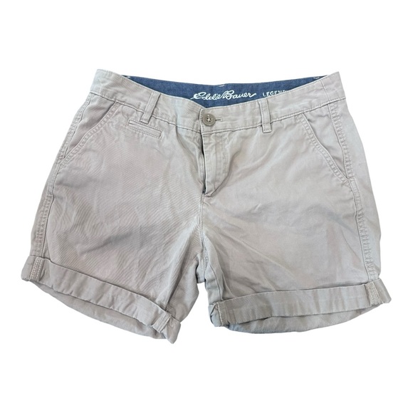 Eddie Bauer Pants - Eddie Bauer Women’s‎ Legend Wash khaki Shorts size 8